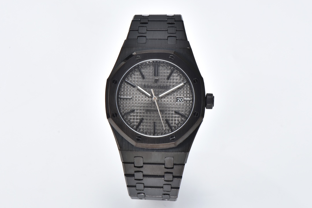 Audemars Piguet Royal Oak 41mm Watch - PVD Black Stainless Steel 