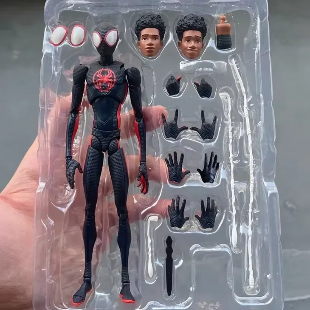 Spider-Man Figuarts Miles Morales & Gwen Action Figures