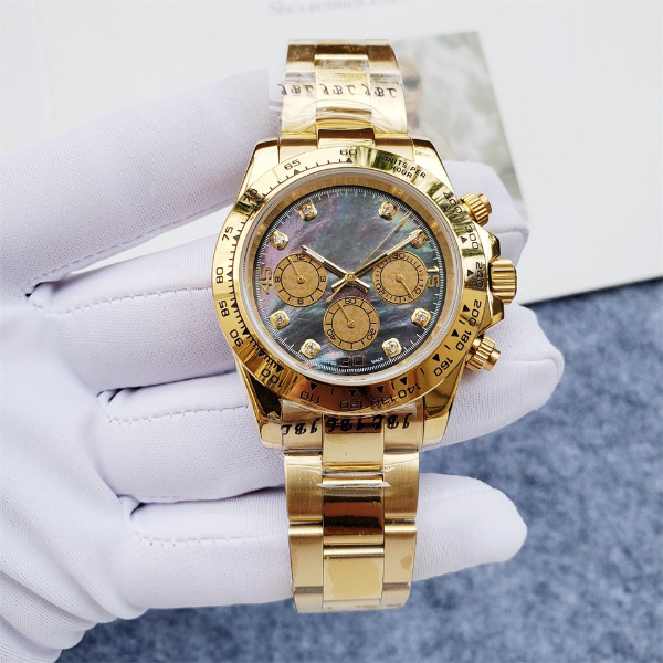 Gold Daytona 116528 Black Mother of Pearl