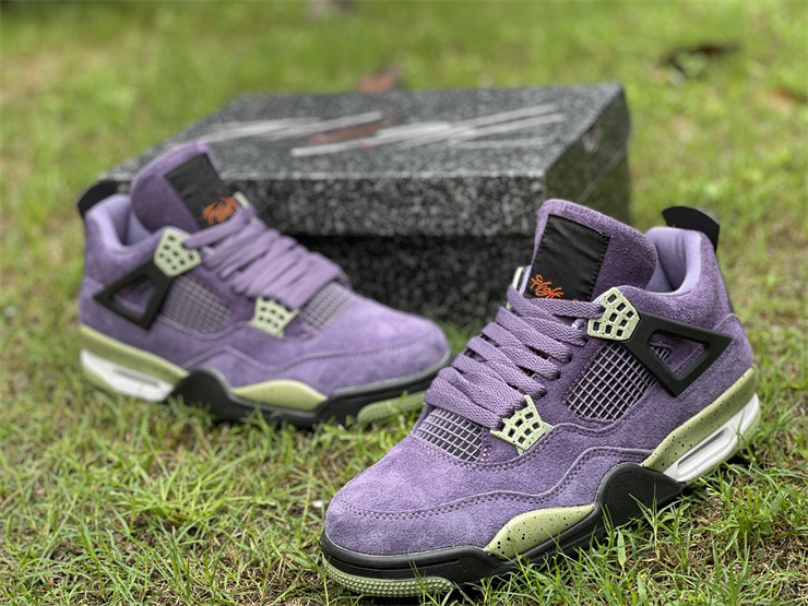 Womens Air J 4 Retro 'Canyon Purple'